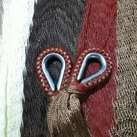 Amaca Maya intrecciata a mano, portatile, con borsa per il trasporto