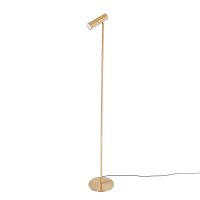 Lampada Da Terra HOMCOM 3 Luci A Sfera, Oro E Bianco, Con Interruttore A Pedale, Elegante E Stabile