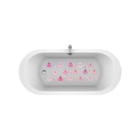 12 Autocollants Antidérapants Baignoire YUTOU - Motifs Animaux Marins Poissons Pour Sécurité Enfants