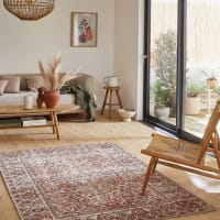 Tapis classique lavable machine rose 120 x 170 Windsor | Maisons du Monde - Rose 170 In The U