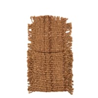 Porte-couverts en coton marron set de 4-Sales