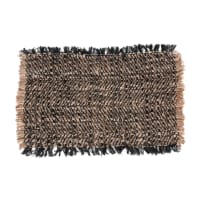 Mantel individual de algodón cobre negro juego de 4-Sales