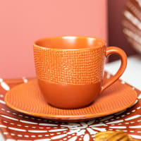 Tasse à thé Ondine 19 cl porcelaine blanche (le lot de 12