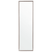 Miroir Intégral Suspendu SONGMICS 120x40 Cm - Cadre Aluminium Doré - Verre Trempé Sécurité - Pour Porte Ou Mur