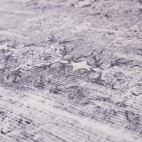 Tapis plat motif vintage effet usé multicolore rose 110x170 Focus ...