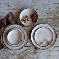 Novastyl Caracas - 6 assiettes à dessert en grès (20.5 cm) - Comparer