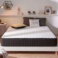 COSMOS Materasso Memory Singolo 90x190 cm - Gamma - Altezza 15 cm, Memory Foam e Blue Latex, Supporto Equilibrato, Reversibile, Ipoallergenico, Produzione Europea