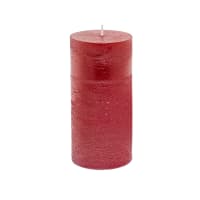 Kerzerman Bougie Cylindrique Pilier Orange – Parfumée & Décorative – Qualité Premium Pour Ambiance Chaleureuse