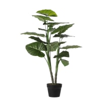 Pianta artificiale di taro con vaso 45 cm Vida XL