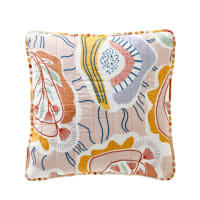 Housse De Coussin Velours Samoa 40x40cm - Douceur D'Intérieur - Zip Inclus