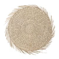 Set de table naturel en jonc de mer D38-Rieucazé
