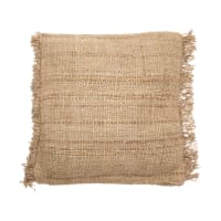 Cojín de algodón beige 60x60-2025_summer