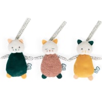 Doudou Et Compagnie - Les Petits Futés - Doudou Orso Bianco Con 3 Storie QR Code, 25 Cm, Regalo Di Nascita (DC4057) - 2