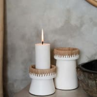 Chandelier en poterie kabyle fin XIXe siècle à