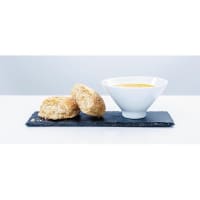Plateau Tournant En Ardoise Naturelle 32 Cm - Service Fromages, Apéritifs Et Tapas