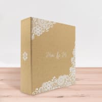 Ceanothe Album Photo Pochette Croquis Kraft – 200 Photos 10x15 Cm (ou 100 En 11,5x15), Fabriqué En France, Style Nature Recyclable