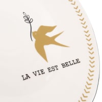Table Passion - Assiette de présentation Ecume 31 cm
