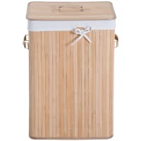 2 Cesti Portabiancheria Pieghevoli Da Parete – 44x40x26 Cm, Con Manico E Gancio, Nero E Grigio