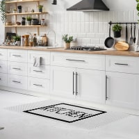 Adesivo Winchester Bianco E Nero – Decalcomania In Vinile Per Auto, Moto O Superfici Lisce
