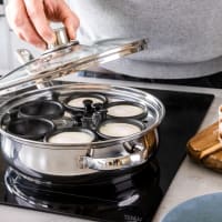 2 Cuillères à Pocher Les œufs En Métal – Ustensile De Cuisine Rétro (occasion)