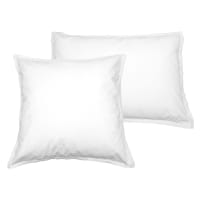 Lot de 2 taies d'oreiller en coton - bleu calaluna 65x65cm - CALANQUES
