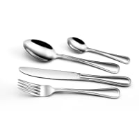 Secret de Gourmet - Coffret 6 Cuillères à café en Inox Or Shadow Doré