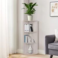 TecTake Scaffale Ad Angolo Portland: Libreria Industriale 5 Ripiani In Metallo E Legno, 158,5 Cm