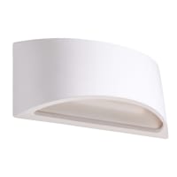 Lampada da parete bianca ceramica-Vixen