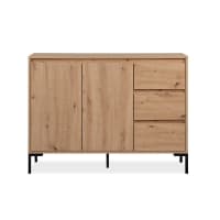 Credenza Oxford 2 sportelli, lavorazione artigianale - Mobilia Store