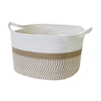 Cesto Corda Cotone Neonati Renchey Cesto Portaoggetti In Corda Di Cotone - Scatola Cestino Portaoggetti In Corda - Foto 2