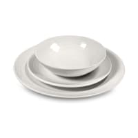 Set di stoviglie da 18 pezzi in arenaria bianco-Vibe