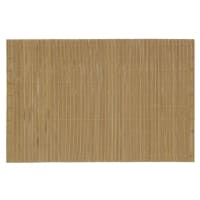 Dessous De Table En Bambou – Lot De 3 – 30x45 Cm – Coloris Assortis (noir, Beige, Marron) – Antidérapant, Décoratif