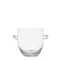 Cubitera de vidrio transparente d27-Alba