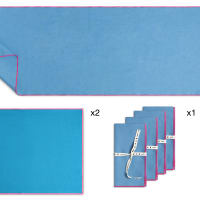 Set 100 Pezzi Tovaglia | Tovaglia Coprimacchia | Tovaglie Per