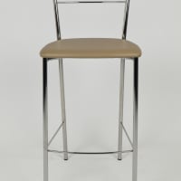 Sgabello In Acciaio VUESSE Seduta Imbottita H45 Cm – Vari Colori, No Montaggio - 6