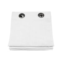 Festone stella metallo bianco e oro cm 135x13x13