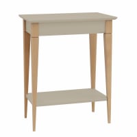 Konsolentisch, Holz, 65x35x74, Braun Beige-Mimo