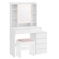 Coiffeuse Pour Enfants Emilia Avec Chaise – Bois – CLP