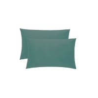 BIANCHERIAWEB - Coppia Federe Cuscino Letto Bottoni Laterali 100 8056710531619