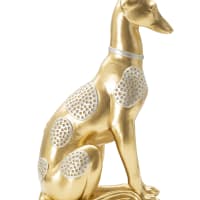 Statue en céramique ourson rouge 23 cm - Leroy Merlin
