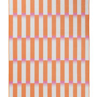 Tappeto a tessitura piatta arancio 160x230-Rory