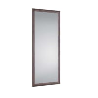 Miroir Intégral Suspendu SONGMICS 120x40 Cm - Cadre Aluminium Courbé, Verre Trempé Sécurisé | Pour Chambre, Dressing, Salon