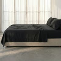 HOMESCAPES Parure da letto in 100% cotone egiziano a 200 fili