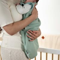 Gigoteuse été pour bébé en gaze de coton tog 0,5 vert de gris 18 3