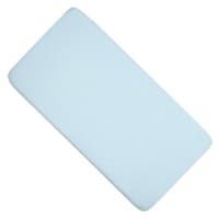 Drap housse berceau bébé en gaze de coton gris 40x80 cm Jeanne