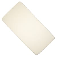Drap housse berceau bébé en gaze de coton vert de gris 40x80 cm Jeanne