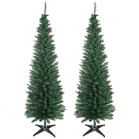 Confezione da 2 alberi di cedro artificiali, piante