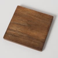 Coffret Boîte En Bois Avec 8 Dessous De Verre En Bois Et Liège - Déco Table