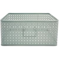 Set Di 3 Cestini Intrecciati In Giacinto D'acqua IDIMEX Sintra – Naturali, Con Maniglie, Impilabili, Misure Diverse, Organizer Per Bagno O Scaffale - 4