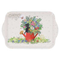 Mini Plateau Mélamine Chat Parisien 20 Cm - Décoration Et Service